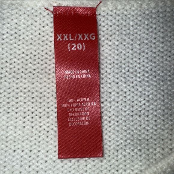 Ugly Christmas Sweater Ladies XXL Vintage Scotty Dogs Pearls, Rhinestones - Picture 7 of 9